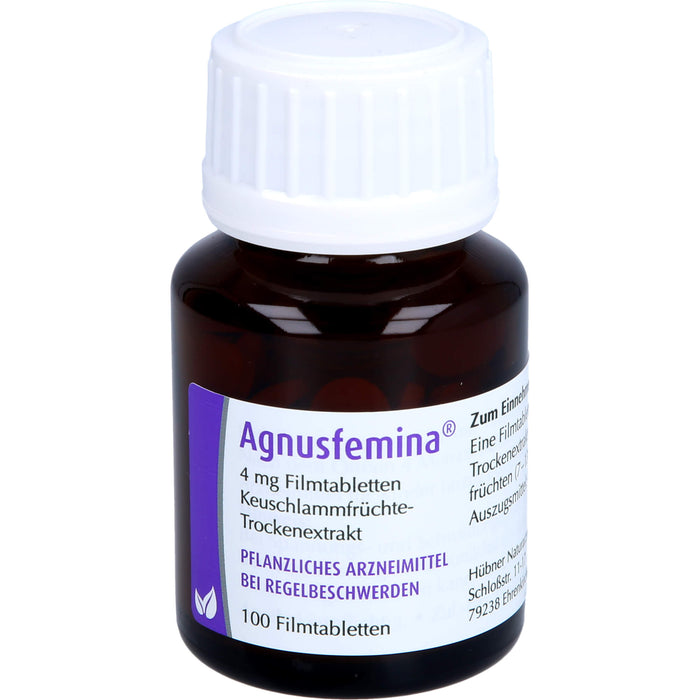 Agnusfemina 4 mg Filmtabletten bei Regelbeschwerden, 100 pcs. Tablets