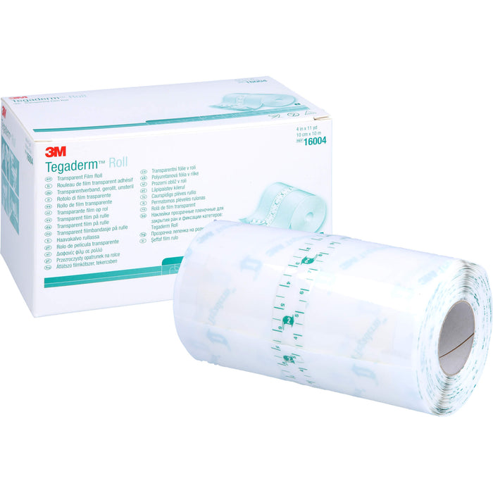 3M Tegaderm Roll 10 cm x 10 m Transparentverband unsteril, 1 St. Pflaster