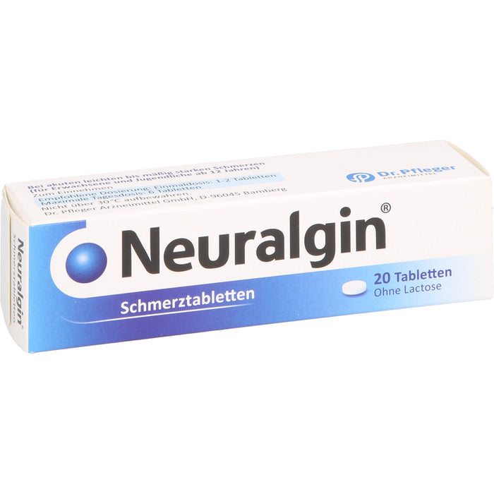 Neuralgin Schmerztabletten, 20 pc Tablettes