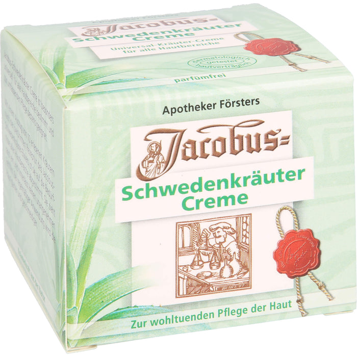 Jacobus Schwedenkräuter Pflege-Creme, 100 ml Cream