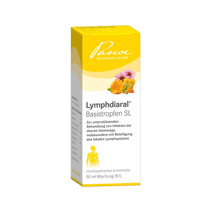 Lymphdiaral Basistropfen SL, 50 ml Lösung