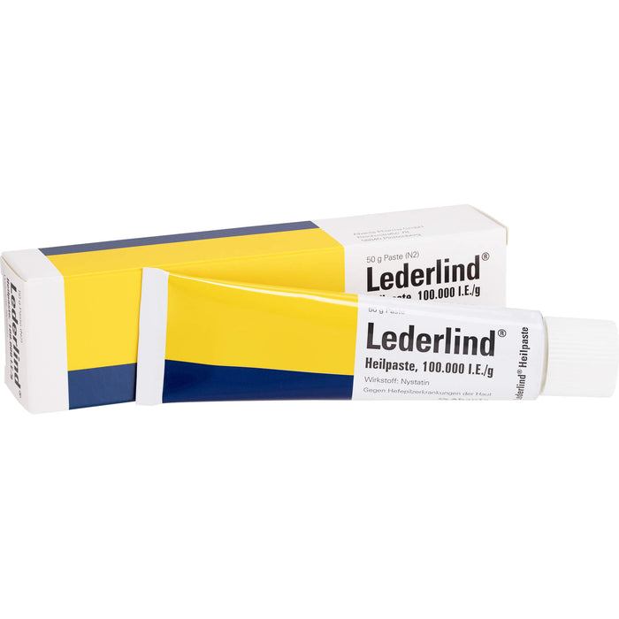 Lederlind Heilpaste 100.000 I.E./g bei Hefepilzerkrankungen der Haut, 50 g Cream