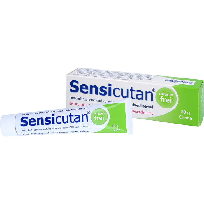 Sensicutan Creme bei Neurodermitis, 80 g Crème