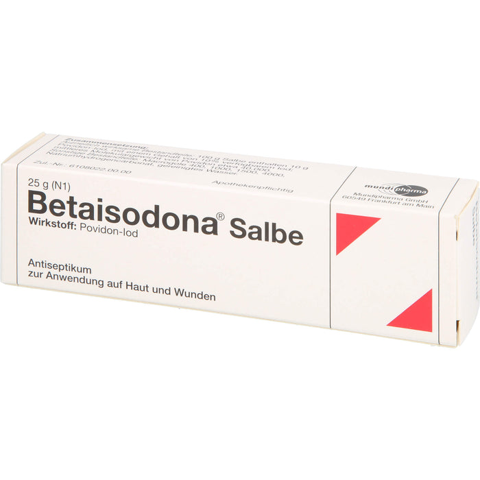 Betaisodona Salbe Antiseptikum, 25 g Ointment