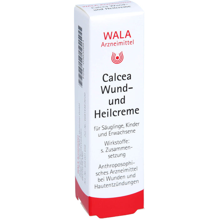 WALA Calcea Wund- und Heilcreme Creme, 10 g Creme