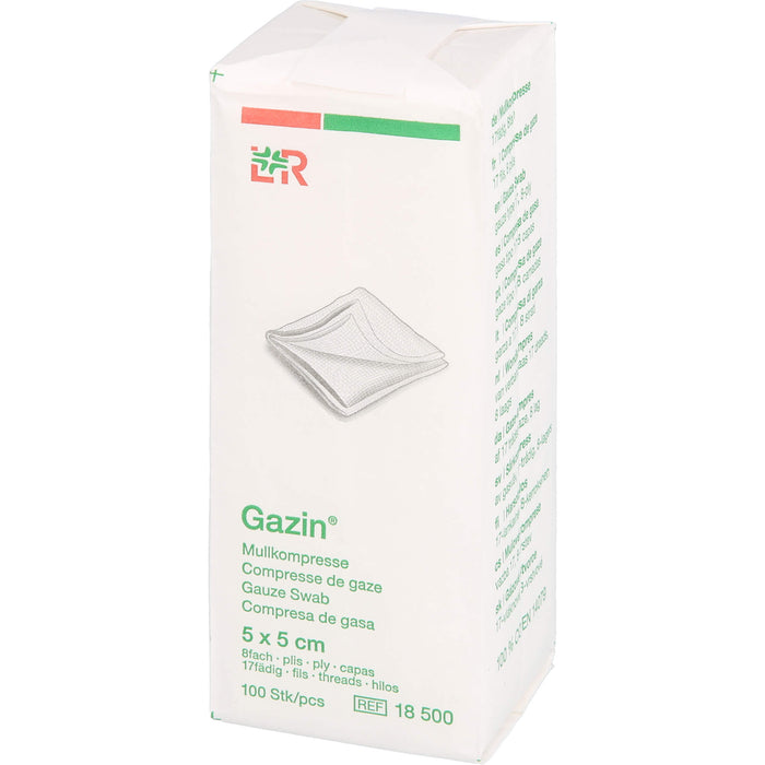 Gazin OP Kompressen 5 x 5 cm, 100 pcs. Compresses