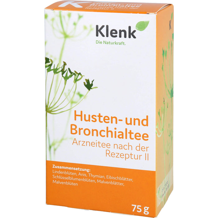 HUSTEN U BRONCHIALTEE II, 75 g TEE