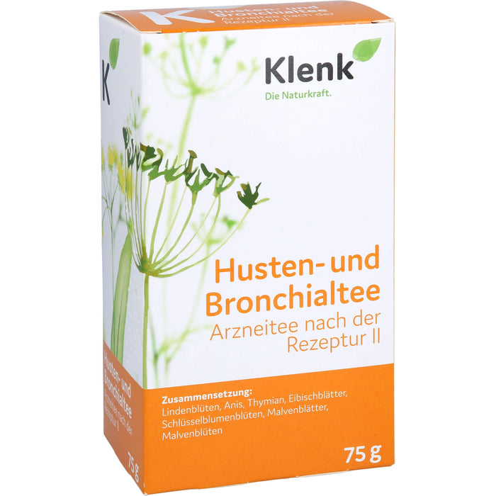 HUSTEN U BRONCHIALTEE II, 75 g TEE