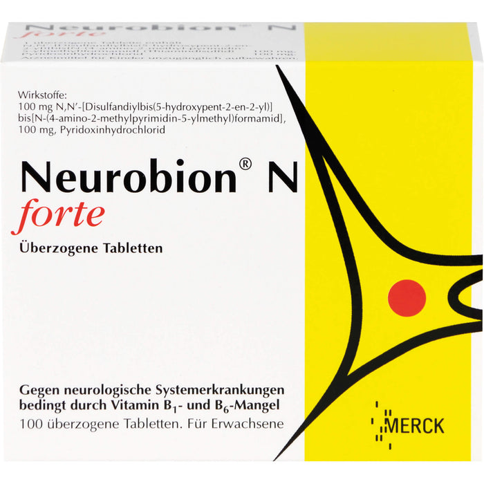 Neurobion N forte überzogene Tabletten, 100 pcs. Tablets