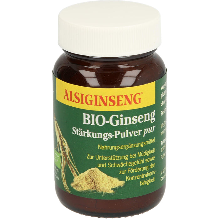 ALSIGINSENG Bio-Ginseng Stärkungs-Pulver pur, 30 g Pulver