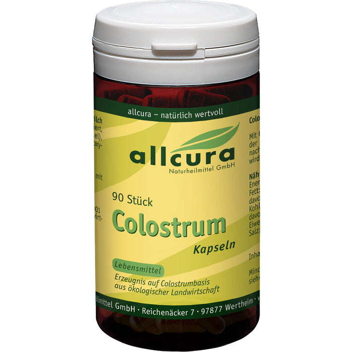 allcura Colostrum Kapseln, 90 pcs. Capsules