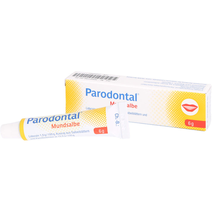 Parodontal Mundsalbe, 6 g Gel