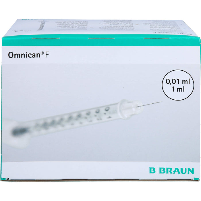 Omnican-F 30Gx12mm Feindosierungspritze 1ml, 100 St SRI