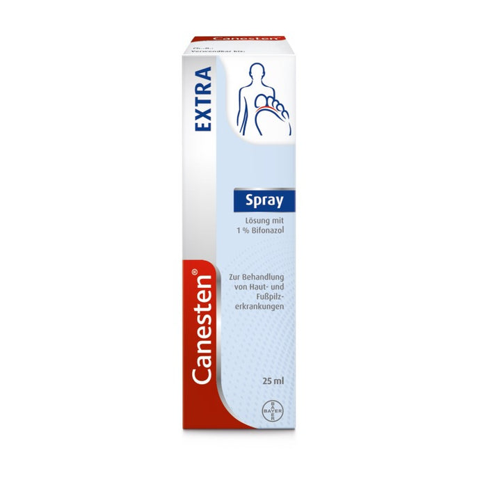 Canesten Extra Spray bei Haut- und Fußpilz, 25 ml Solution