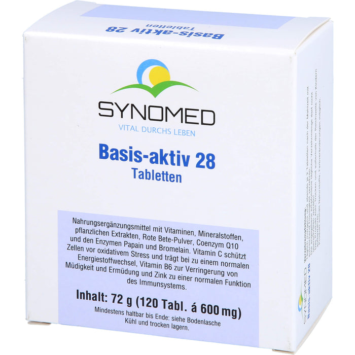 SYNOMED Basis-aktiv 28 Tabletten, 120 pcs. Tablets