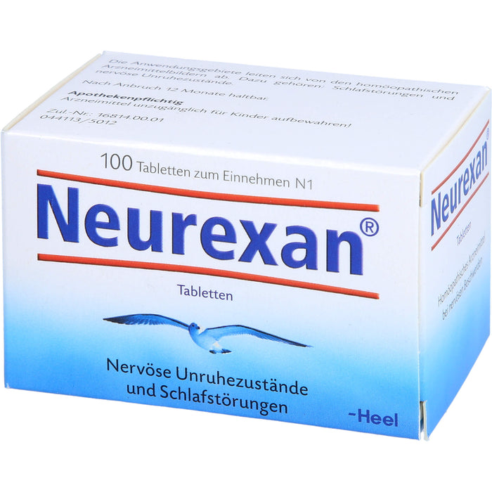 Neurexan Tabletten bei nervösen Unruhezuständen und Schlafstörungen, 100 pc Tablettes