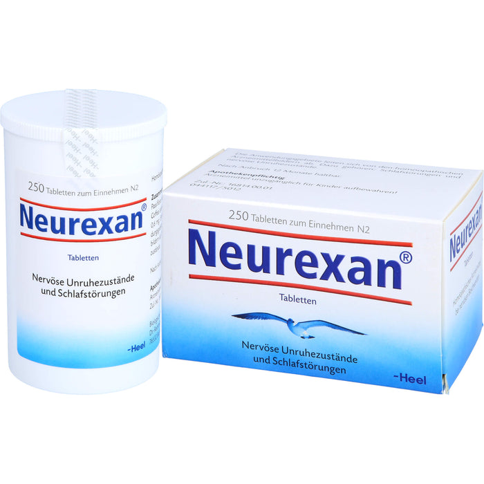 Neurexan Tabletten bei nervösen Unruhezuständen und Schlafstörungen, 250 pc Tablettes