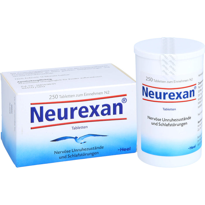 Neurexan Tabletten bei nervösen Unruhezuständen und Schlafstörungen, 250 pcs. Tablets