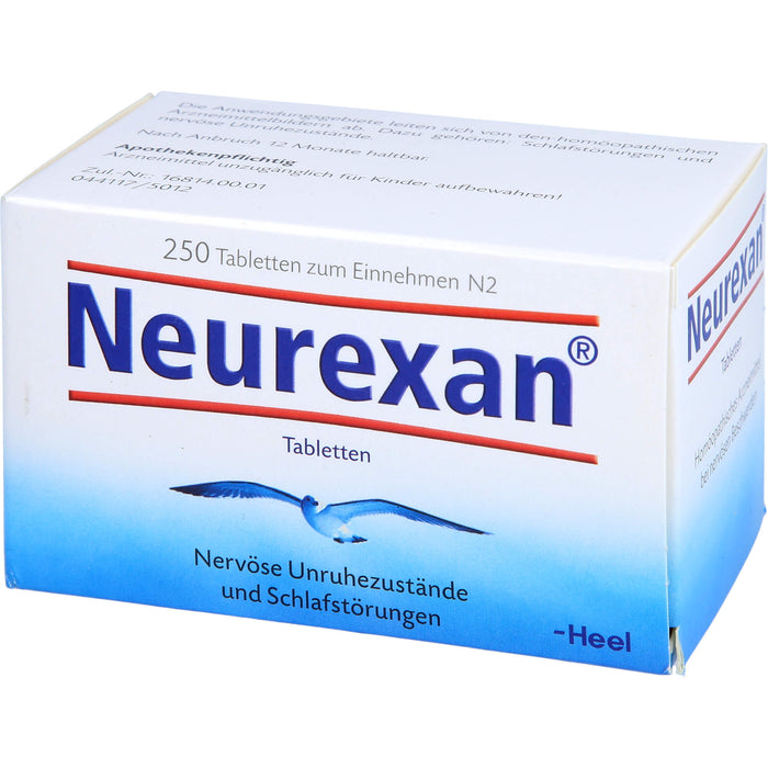 Neurexan Tabletten bei nervösen Unruhezuständen und Schlafstörungen, 250 St. Tabletten