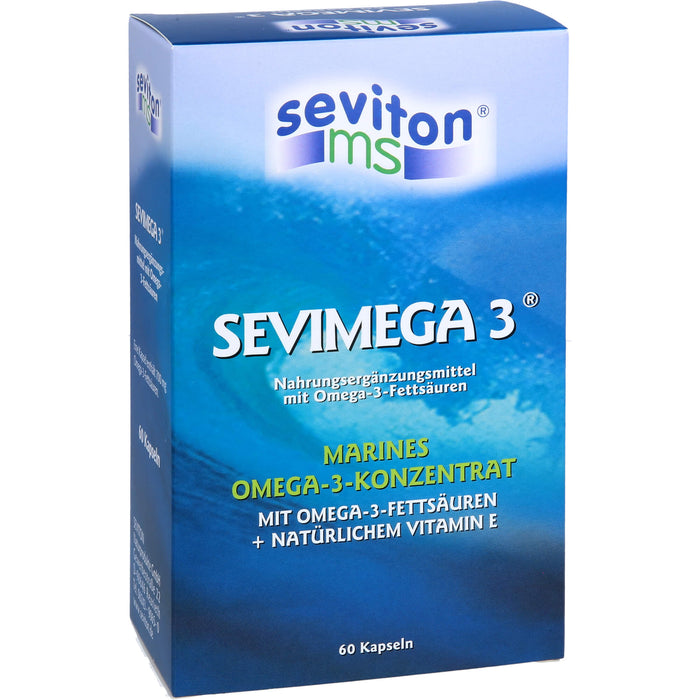 SEVIMEGA 3 Kapseln, 60 pc Capsules