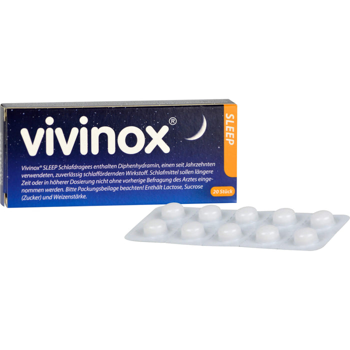 Vivinox sleep Dragees, 20 pcs. Tablets