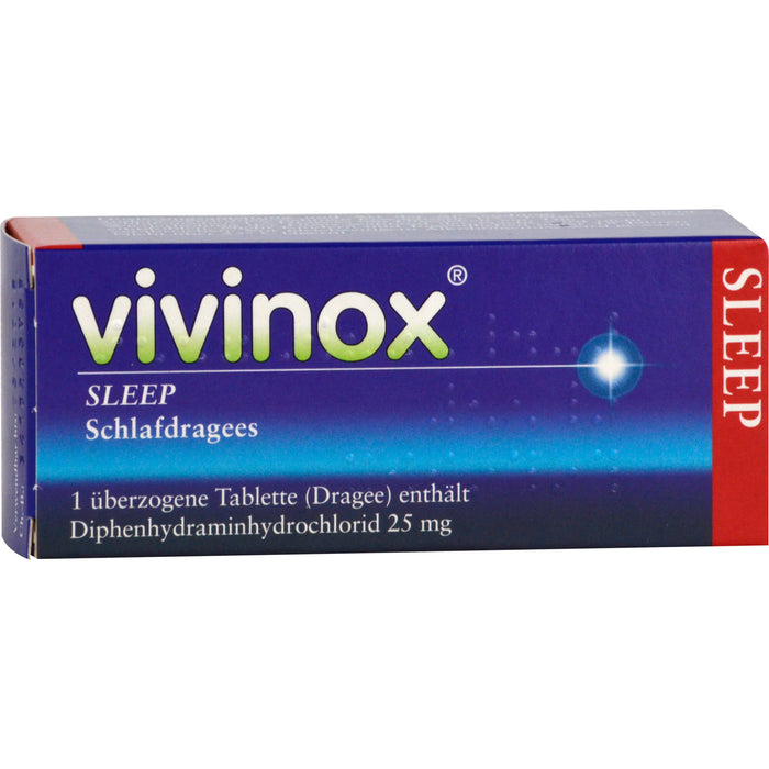 Vivinox sleep Dragees, 50 pcs. Tablets