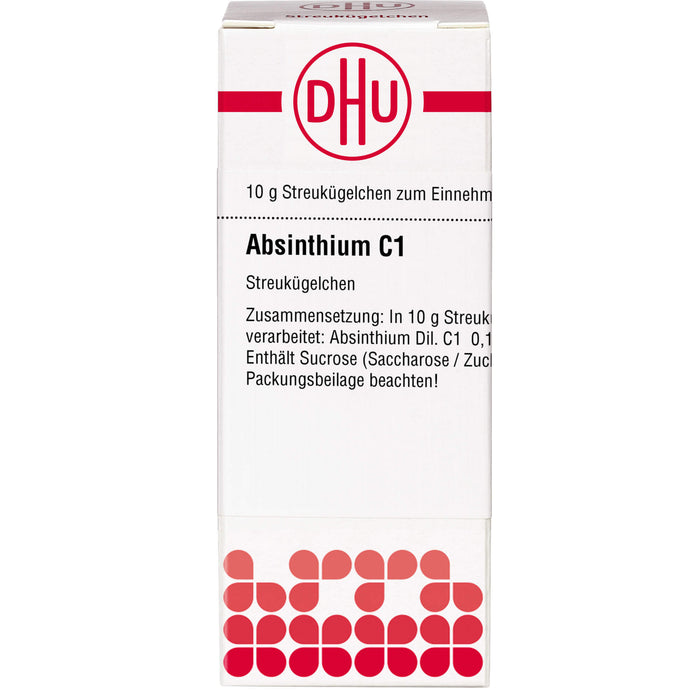 DHU Absinthium C1 Streukügelchen, 10 g Globuli