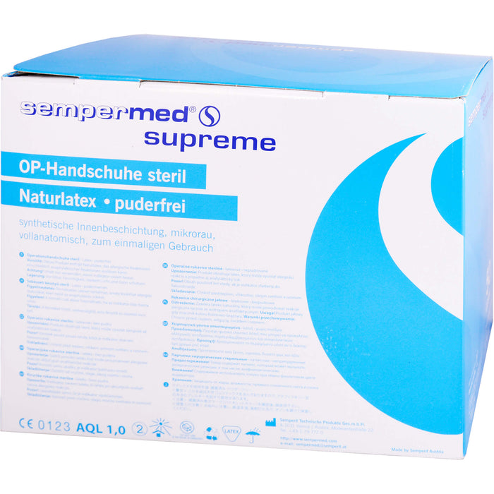 Sempermed Supreme OP-Handschuhe steril Gr.7, 50X2 St HAS