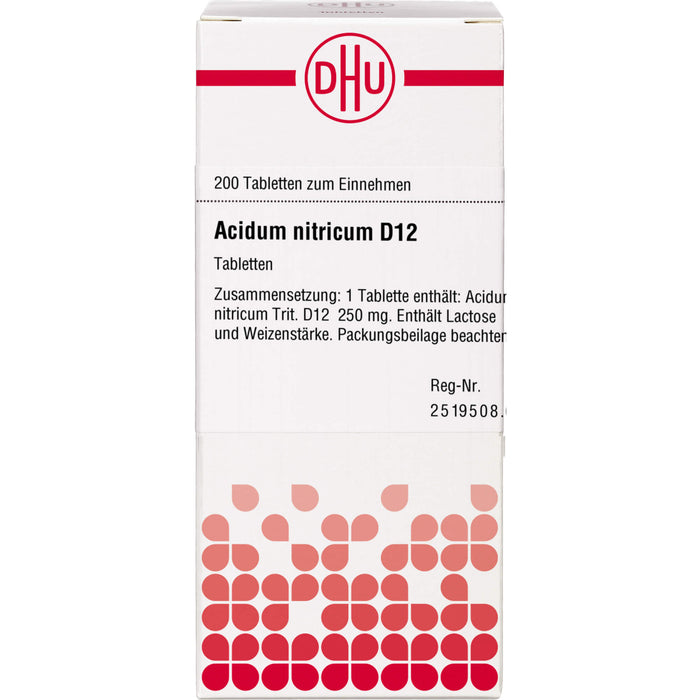 DHU Acidum nitricum D12 Tabletten, 200 St. Tabletten