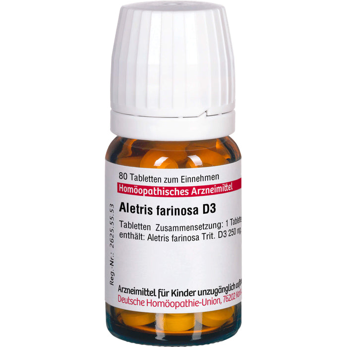 DHU Aletris farinosa D3 Tabletten, 80 St. Tabletten