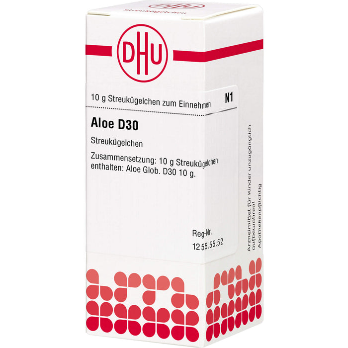 DHU Aloe D30 Streukügelchen, 10 g Globuli