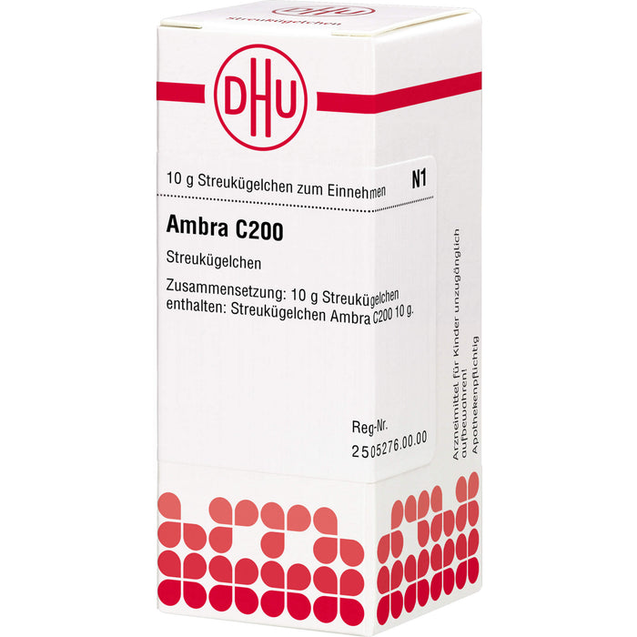 DHU Ambra C200 Streukügelchen, 10 g Globules