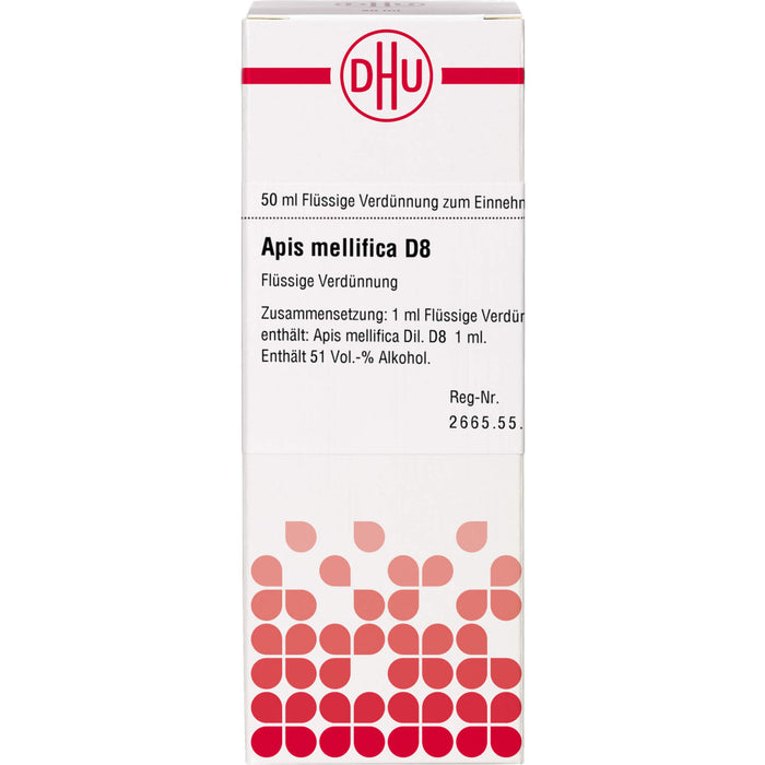 Apis mellifica D8 DHU Dilution, 50 ml Lösung