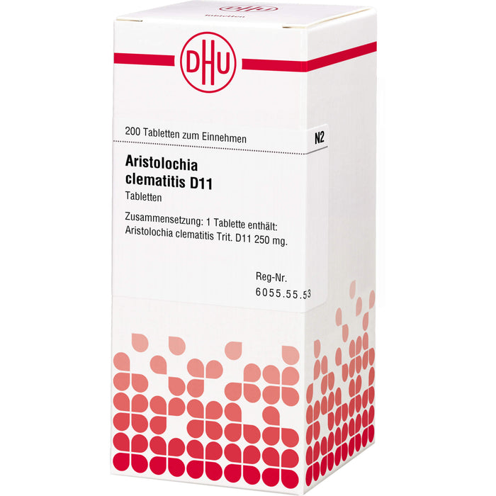 DHU Aristolochia clematitis D11 Tabletten, 200 pc Tablettes