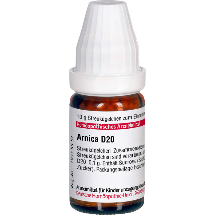 DHU Arnica D20 Streukügelchen, 10 g Globuli