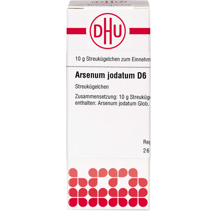 DHU Arsenium jodatum D 6 Streukügelchen, 10 g Globules