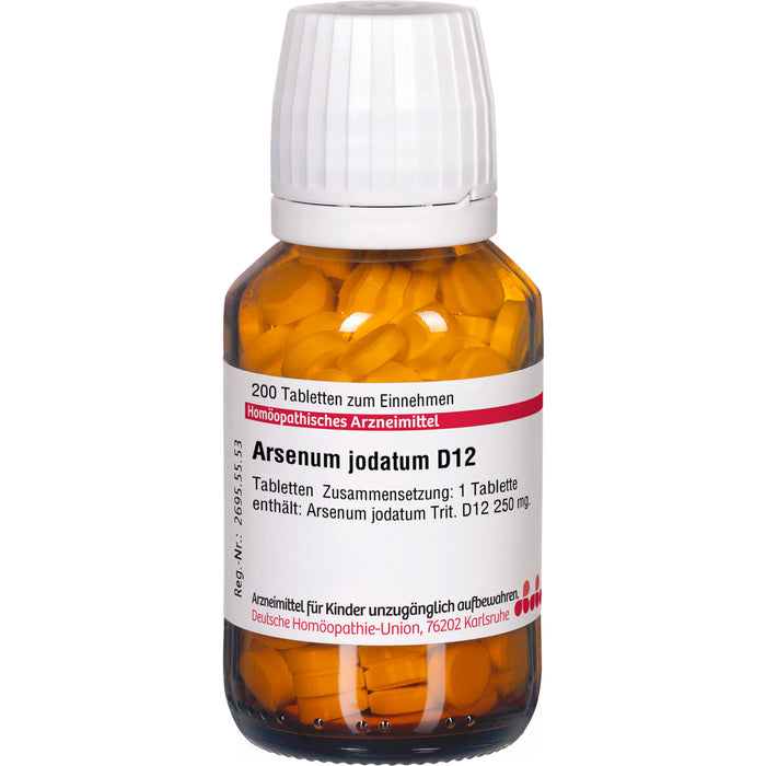 DHU Arsenum jodatum D12 Tabletten, 200 pcs. Tablets