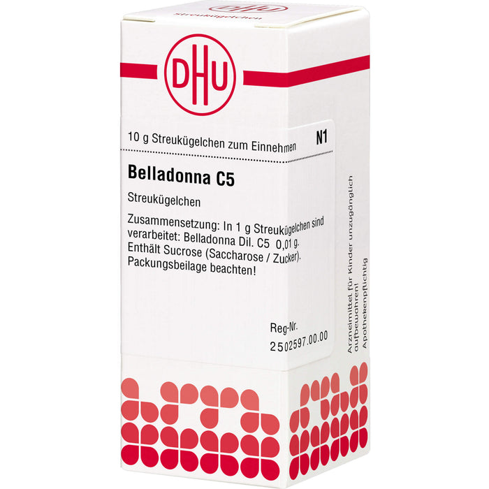 DHU Belladonna C5 Streukügelchen, 10 g Globules