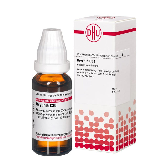 Bryonia C30 DHU Dilution, 20 ml Lösung