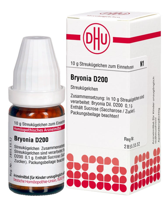 DHU Bryonia D200 Streukügelchen, 10 g Globuli