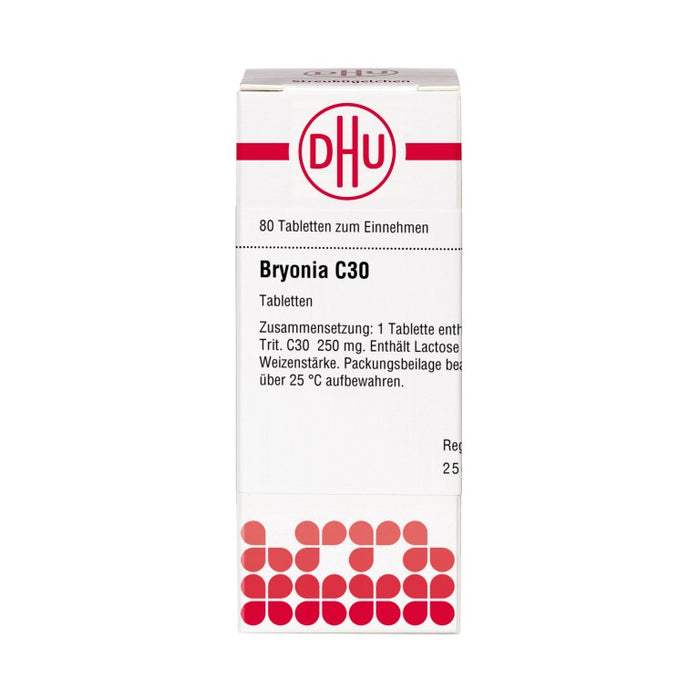 DHU Bryonia C30 Tabletten, 80 St. Tabletten