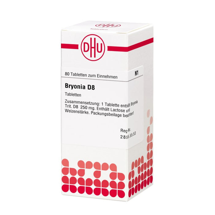 DHU Bryonia D8 Tabletten, 80 pc Tablettes