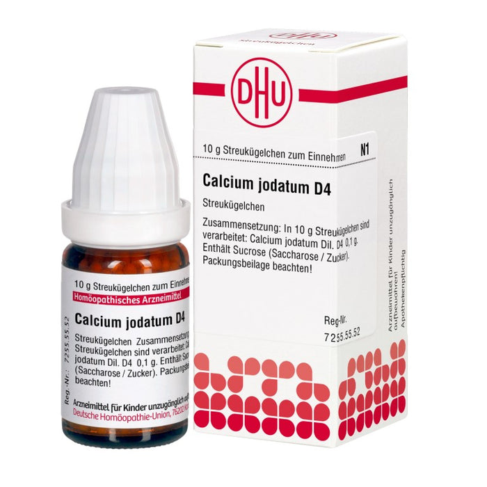 DHU Calcium jodatum D4 Streukügelchen, 10 g Globules