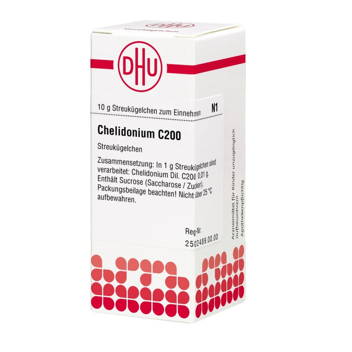 DHU Chelidonium C200 Streukügelchen, 10 g Globules