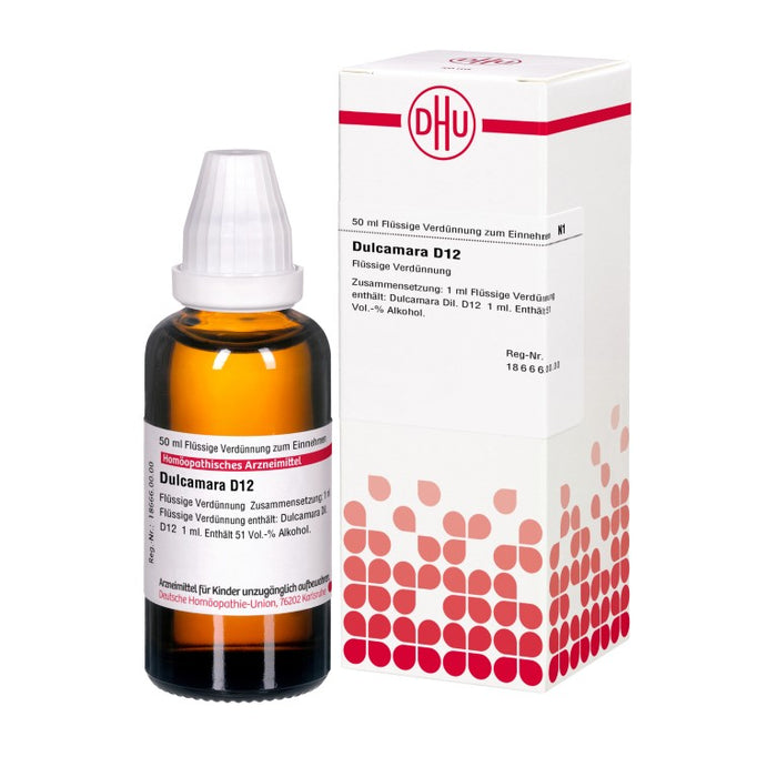 Dulcamara D12 DHU Dilution, 50 ml Lösung