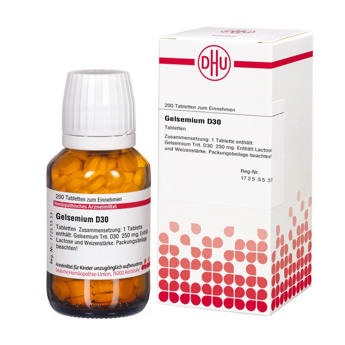 Gelsemium D30 DHU Tabletten, 200 St. Tabletten