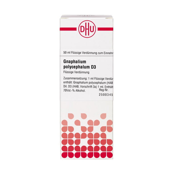 Gnaphalium polycephalum D3 DHU Dilution, 50 ml Lösung