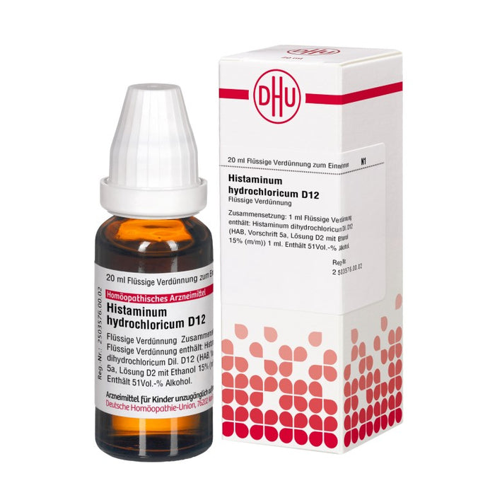 DHU Histaminum hydrochloricum D12 Dilution, 20 ml Lösung