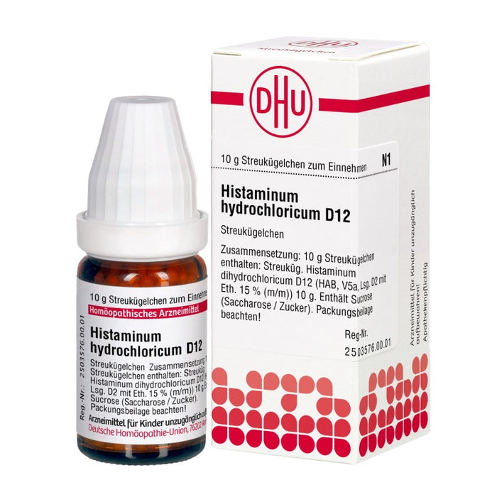 DHU Histaminum hydrochloricum D12 Streukügelchen, 10 g Globules