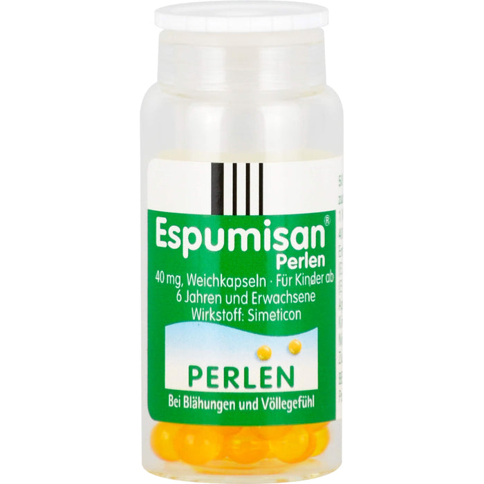 Espumisan Perlen, 40 mg, Emra Weichkapseln, 50 St WKA